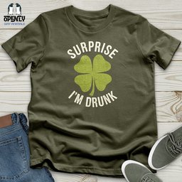 Surprise Im Drunk Unisex T Shirt Gift For Animal Lover
