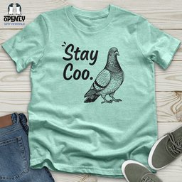 Stay Coo Unisex T Shirt Gift For Animal Lover