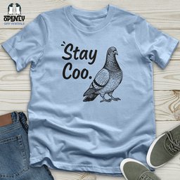 Stay Coo Unisex T Shirt Gift For Animal Lover