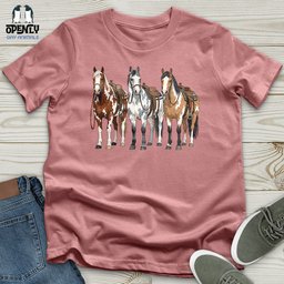 Western Horses Unisex T Shirt Gift For Horse Lover