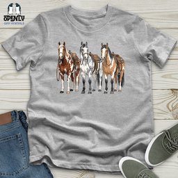 Western Horses Unisex T Shirt Gift For Horse Lover