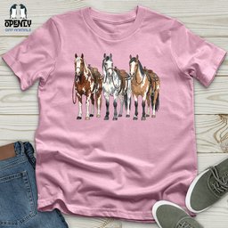 Western Horses Unisex T Shirt Gift For Horse Lover