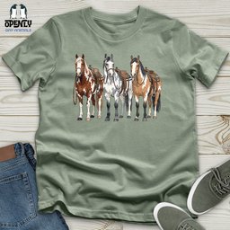 Western Horses Unisex T Shirt Gift For Horse Lover