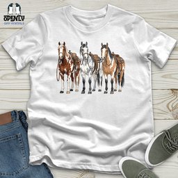 Western Horses Unisex T Shirt Gift For Horse Lover