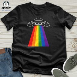 Ufo Pride Unisex T Shirt Gift For Animal Lover