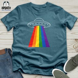 Ufo Pride Unisex T Shirt Gift For Animal Lover