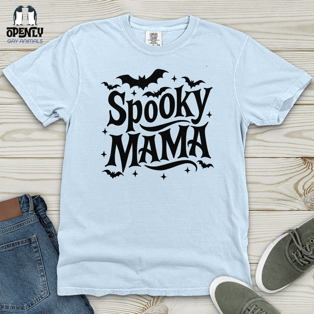 Spooky Mama Heavy Cotton Comfort Colors Tee Gift For Mom