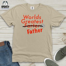 Worlds Greatest Farter Heavy Cotton Comfort Colors Tee Gift For Animal Lover