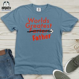 Worlds Greatest Farter Heavy Cotton Comfort Colors Tee Gift For Animal Lover