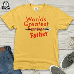 Worlds Greatest Farter Heavy Cotton Comfort Colors Tee Gift For Animal Lover