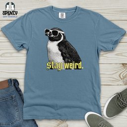 Stay Weird Heavy Cotton Comfort Colors Tee Gift For Animal Lover