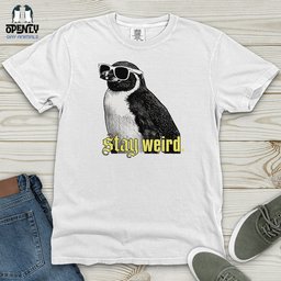 Stay Weird Heavy Cotton Comfort Colors Tee Gift For Animal Lover