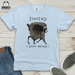 Weird Little Raccoon Heavy Cotton Comfort Colors Tee Gift For Animal Lover