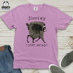 Weird Little Raccoon Heavy Cotton Comfort Colors Tee Gift For Animal Lover