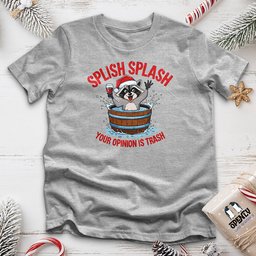 Splish Splash Unisex T Shirt Gift For Animal Lover