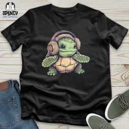 Turtle Cozy Earflaps Unisex T Shirt Gift For Animal Lover