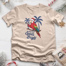 Spirits Bright Unisex T Shirt Gift For Animal Lover