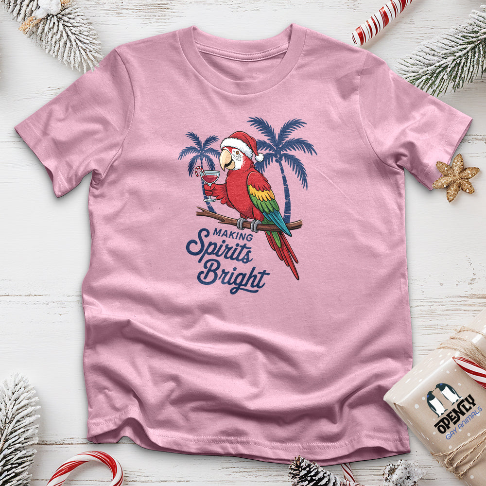 Spirits Bright Unisex T Shirt Gift For Animal Lover