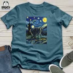 Starry Night Jimothy Unisex T Shirt Gift For Animal Lover