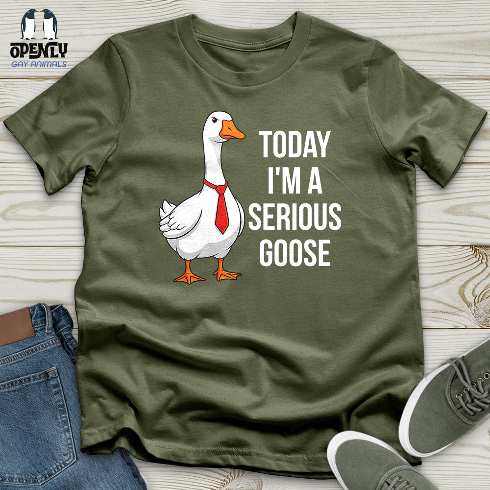 Today Im A Serious Goose Softstyle Tee Gift For Animal Lover