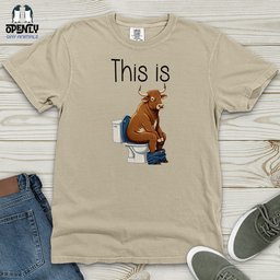 This Is Heavy Cotton Comfort Colors Tee Gift For Animal Lover