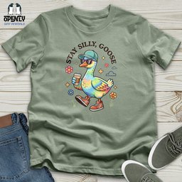 Stay Silly Goose Unisex T Shirt Gift For Animal Lover