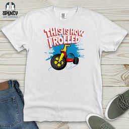 This Is How I Rolled Heavy Cotton Comfort Colors Tee Gift For Animal Lover