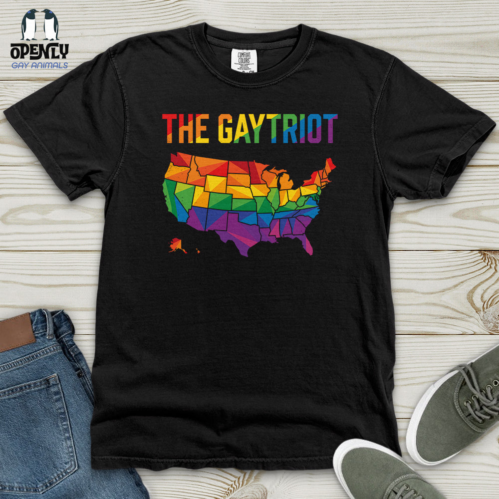 The Gaytriot Heavy Cotton Comfort Colors Tee Gift For Animal Lover