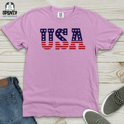 USA Heavy Cotton Comfort Colors Tee Gift For Animal Lover