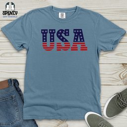 USA Heavy Cotton Comfort Colors Tee Gift For Animal Lover