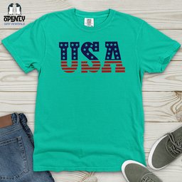 USA Heavy Cotton Comfort Colors Tee Gift For Animal Lover