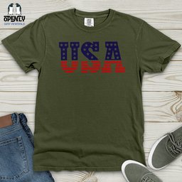 USA Heavy Cotton Comfort Colors Tee Gift For Animal Lover