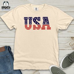 USA Heavy Cotton Comfort Colors Tee Gift For Animal Lover