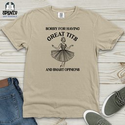 Sorry For Having Heavy Cotton Comfort Colors Tee Gift For Animal Lover