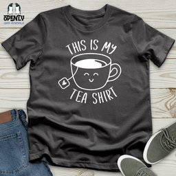 This Is My Tea Shirt Softstyle Tee Gift For Animal Lover