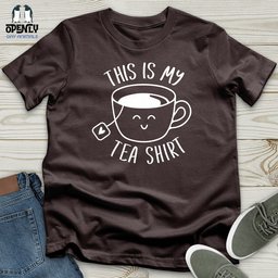 This Is My Tea Shirt Softstyle Tee Gift For Animal Lover