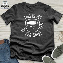 This Is My Tea Shirt Softstyle Tee Gift For Animal Lover