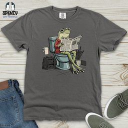 The Daily Frog Heavy Cotton Comfort Colors Tee Gift For Frog Lover