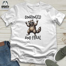 Unhinged Unisex T Shirt Gift For Animal Lover