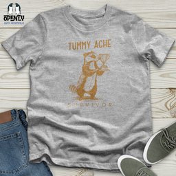 Tummy Ache Survivor Softstyle Tee Gift For Animal Lover