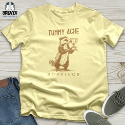 Tummy Ache Survivor Softstyle Tee Gift For Animal Lover