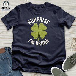 Surprise Im Drunk Softstyle Tee Gift For Animal Lover