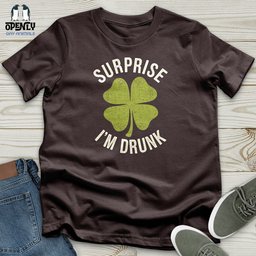 Surprise Im Drunk Softstyle Tee Gift For Animal Lover
