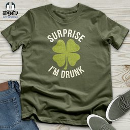 Surprise Im Drunk Softstyle Tee Gift For Animal Lover