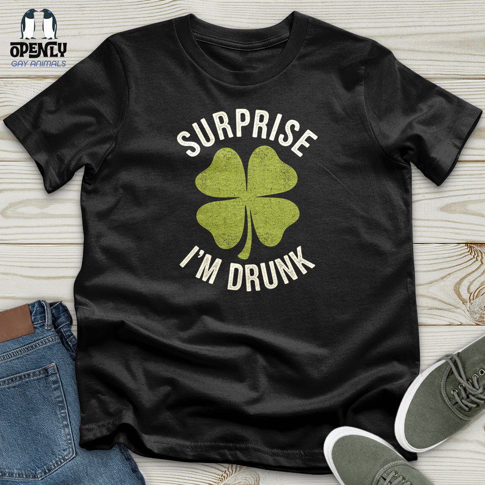 Surprise Im Drunk Softstyle Tee Gift For Animal Lover