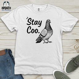 Stay Coo Heavy Cotton Comfort Colors Tee Gift For Animal Lover