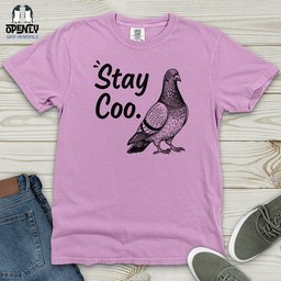 Stay Coo Heavy Cotton Comfort Colors Tee Gift For Animal Lover