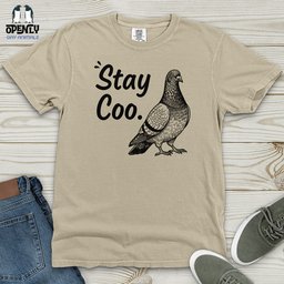 Stay Coo Heavy Cotton Comfort Colors Tee Gift For Animal Lover