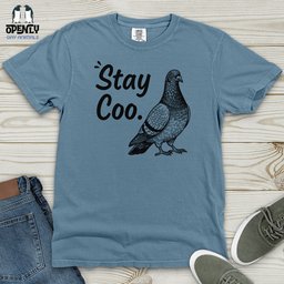 Stay Coo Heavy Cotton Comfort Colors Tee Gift For Animal Lover