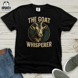 The Goat Whisperer Heavy Cotton Comfort Colors Tee Gift For Animal Lover
